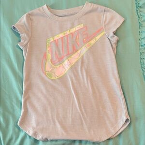 Nike Kids T-Shirt with Neon Logo